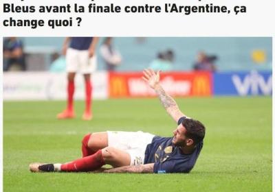 队报：法国比阿根廷少休息24小时，06和16年这样情况下决赛都输了|德尚|齐达内|葡萄牙