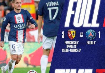 法甲-巴黎1-3遭联赛首败 梅内缺席姆巴佩独木难支|多纳鲁马|维拉蒂|塞尔希奥·拉莫斯·加西亚|索托