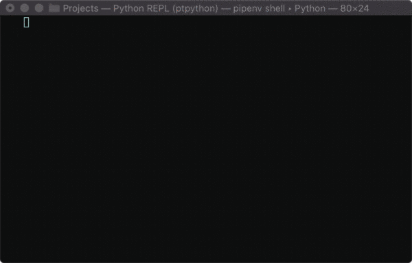 如何使用ptpython扩展标准Python外壳