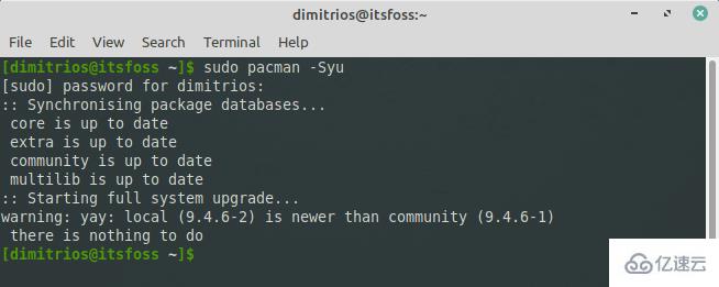 Arch Linux的pacman命令怎么用