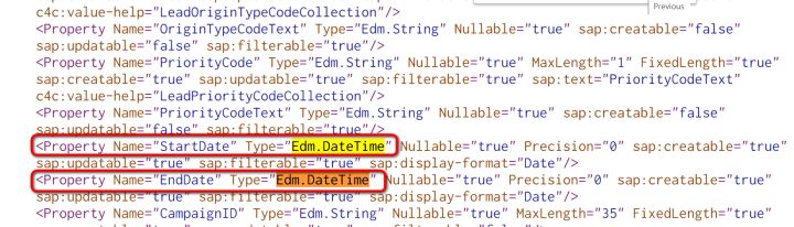 怎么为Edm.DateTime的OData参数指定正确格式的值