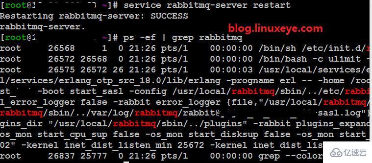 Linux下rabbitmq启动脚本怎么用