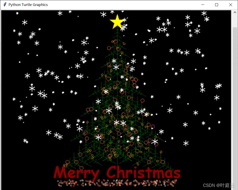 Python如何制作圣诞树和圣诞树词云