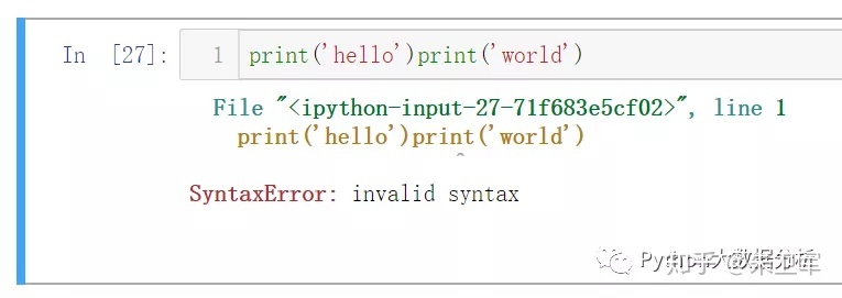 Python错误和异常的示例分析