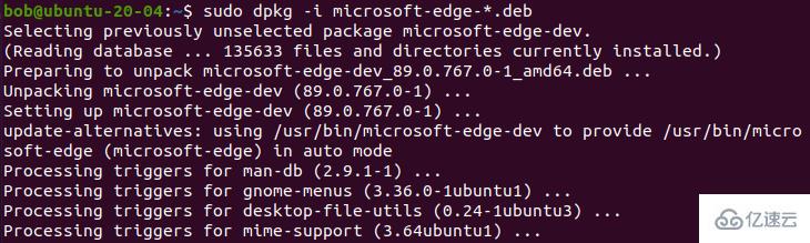 Linux中怎么安装Microsoft Edge浏览器