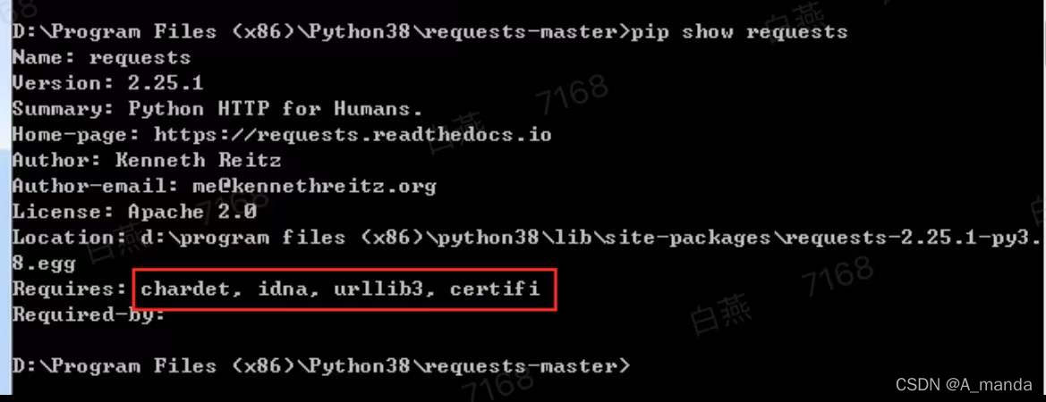 如何离线安装python的requests库