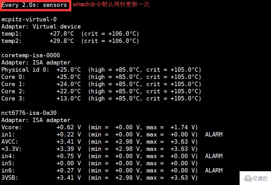 Linux系统监测cpu温度的具体方法是什么