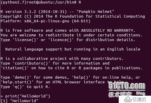 ubuntu 配置R语言环境
