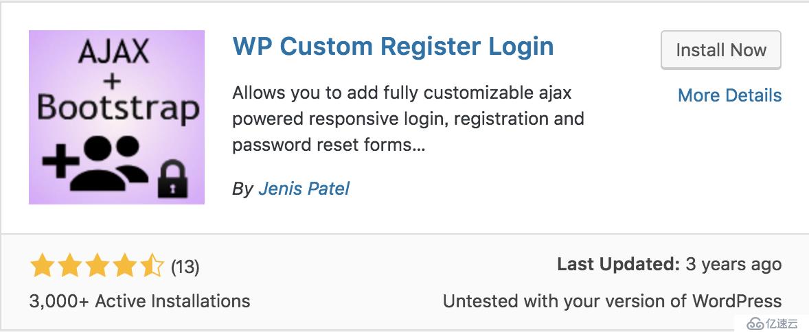 WordPress开发之WP Custom Register Login插件试用