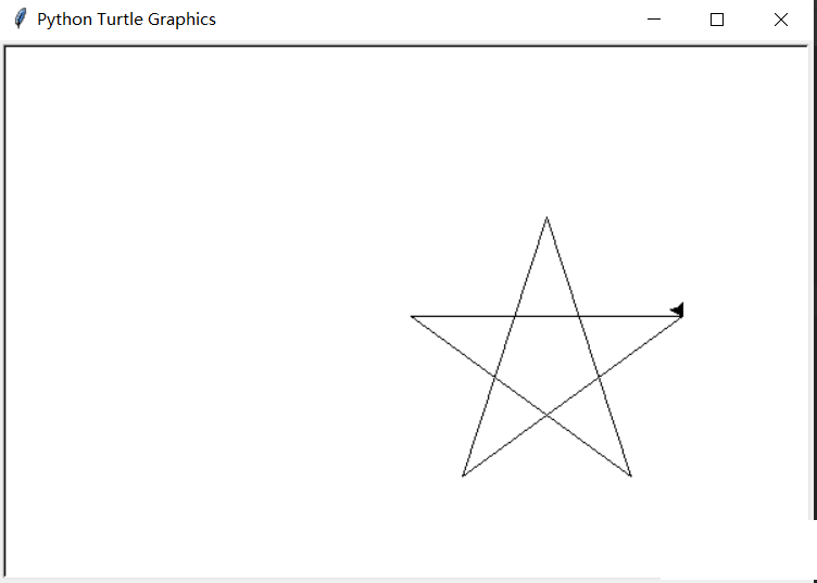 怎么用Python中的turtle画箭头,矩形,五角星