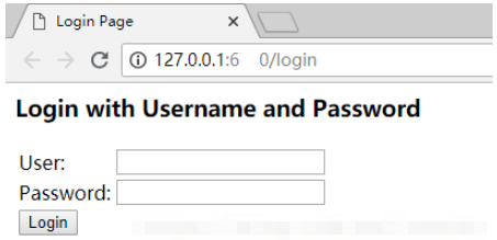 启用springboot security后登录web页面需要用户名和密码如何解决