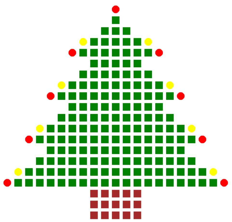 怎么用Python绘制爱心圣诞树