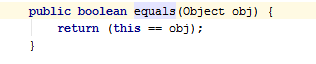 Java Object类equals方法怎么用