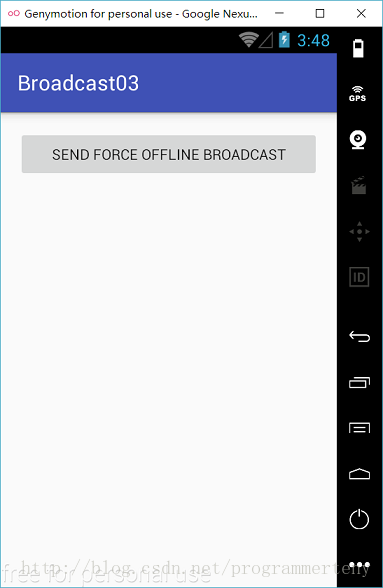 Android运用BroadcastReceiver实现强制下线