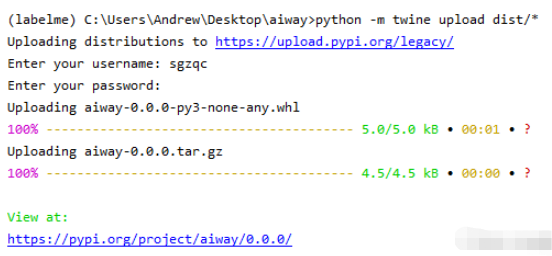 Python如何实现在PyPI上发布自定义软件包