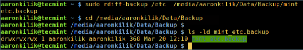 linux中如何使用rdiff-backup