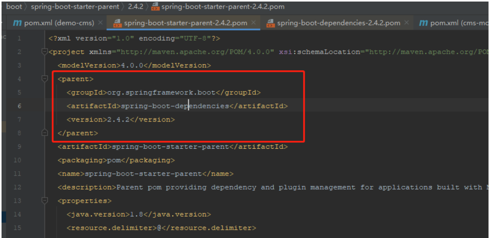 springboot多模块开发并使用dependencyManagement管理的方法